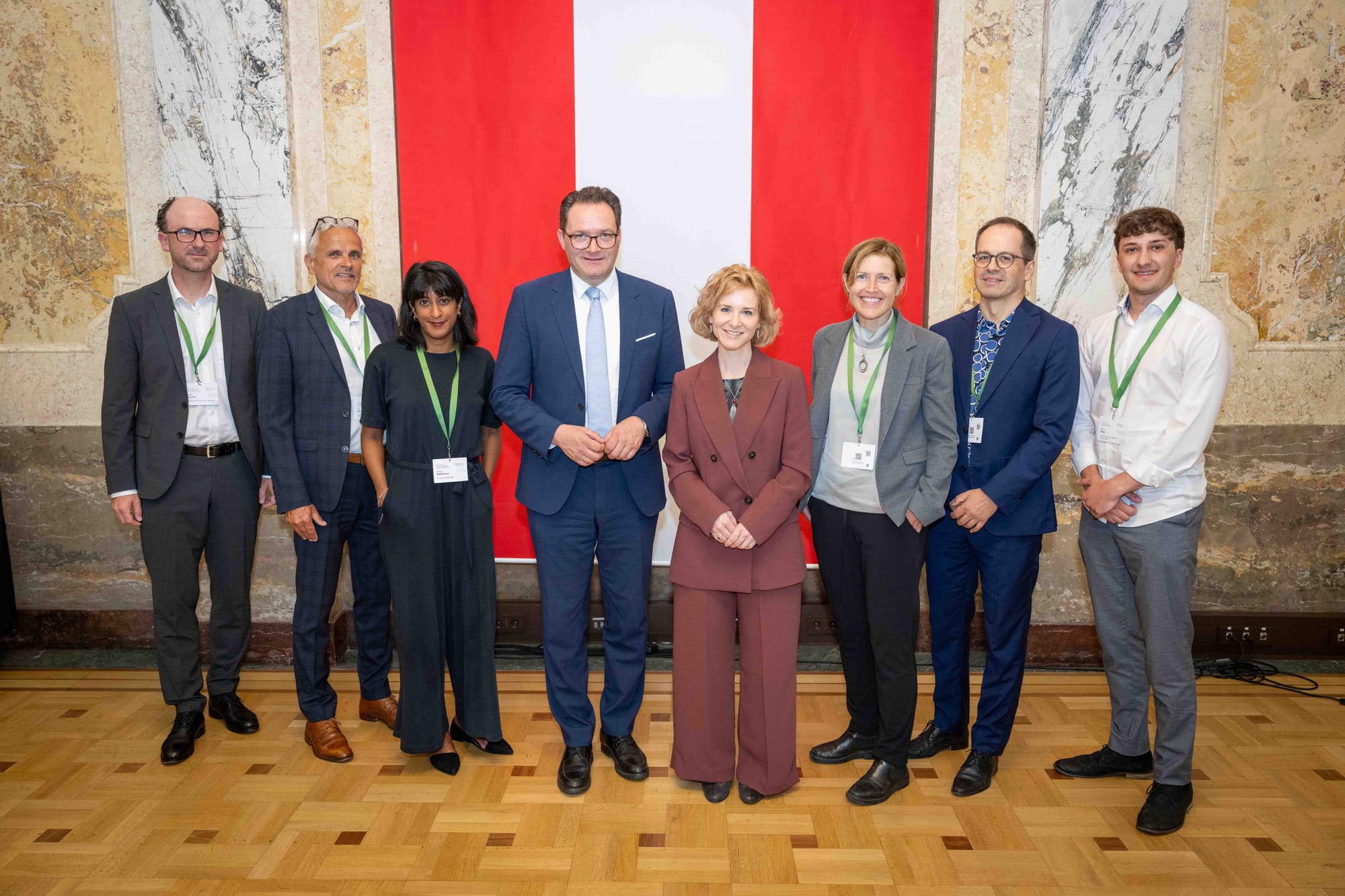 Jury of the Sustainability Award 2026 with Federal Minister Norbert Totschnig and Federal Minister Eva-Maria Holzleitner