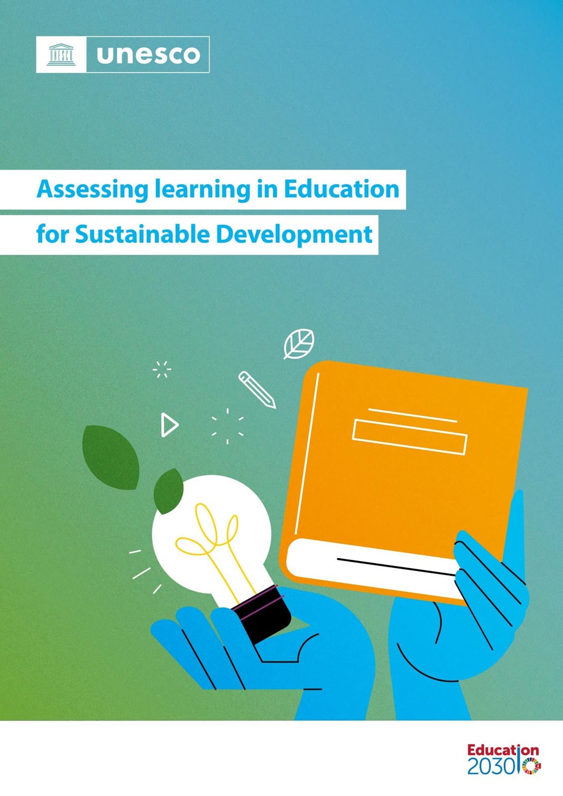 Cover of the UNESCO guidance tool 'Assessing learning in Education for Sustainable Development' (2026)